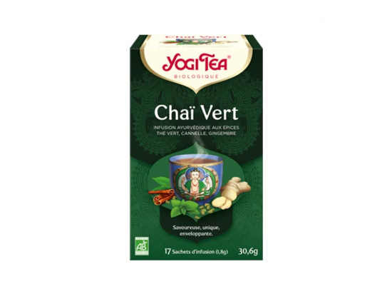 Yogi Tea Chai Vert BIO - 17 sachets
