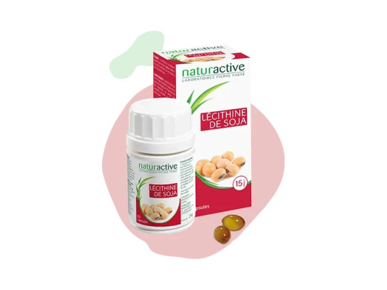 Naturactive Lécithine de soja - 60 capsules