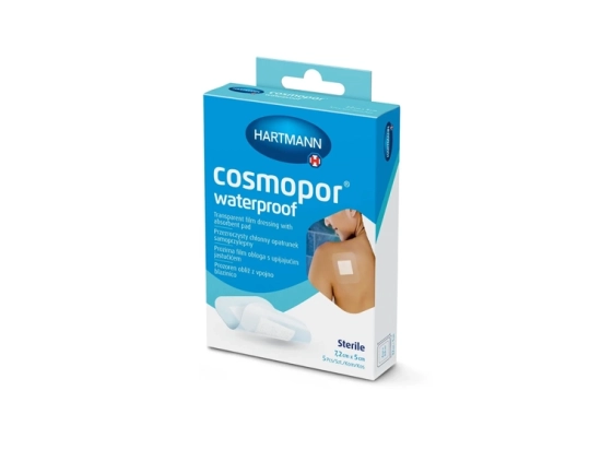 Cosmopor Pansements Absorbants Waterproof 7.2 x 5cm - 5 pansements