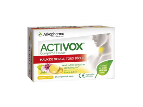 Arkopharma Activox Comprimé à sucer - 24 comprimés