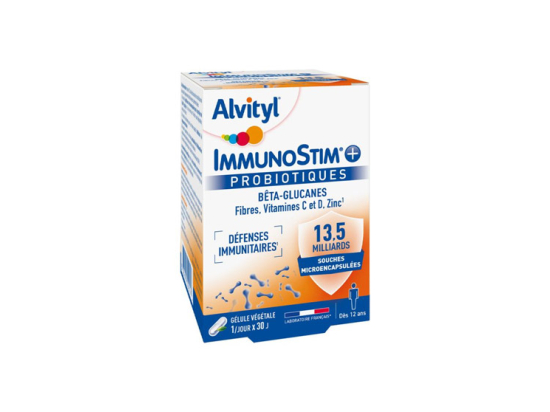 Immunostim+ Probiotiques défenses immunitaires - 30 gélules