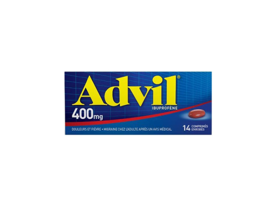 AdvilTab 400 mg - 14 Comprimés Enrobés