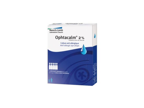 Bausch & Lomb Ophtacalm 2 % Collyre - 10 unidoses