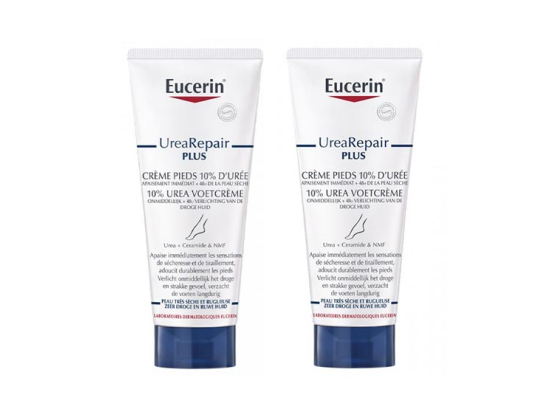 Eucerin UreaRepair PLUS Crème Pieds 10% d'Urée - 2x100ml