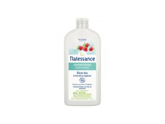 Natessance Shampooing fortifiant ricin BIO et kératine végétale - 500ml