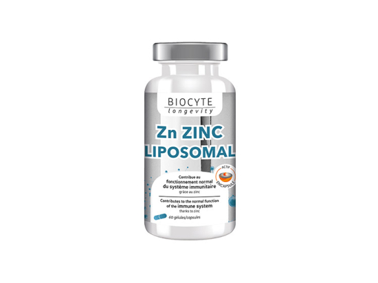 Longevity Zn Zinc Liposomal - 60 gélules