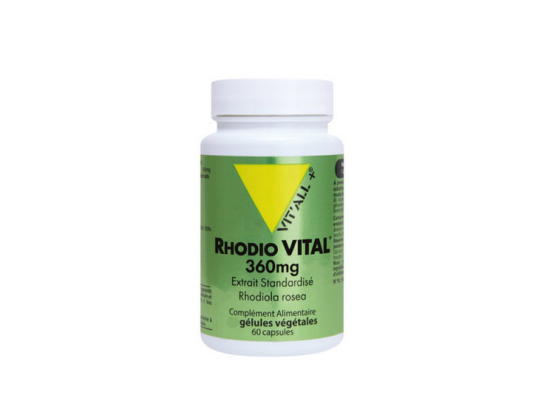 Vitall+ Rhodio Vital 360mg - 60 gélules