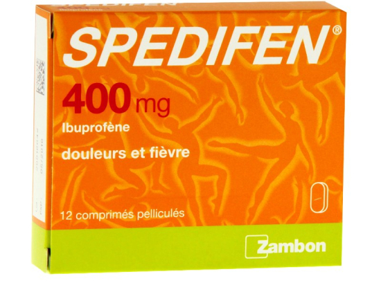 Spedifen 400 mg - 12 comprimés pelliculés