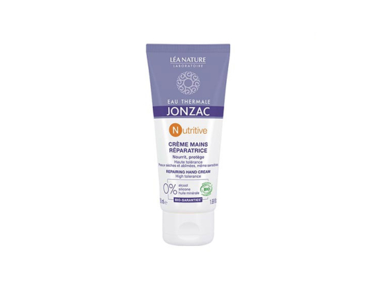 Eau thermale Jonzac Nutritive Crème mains effet protecteur seconde peau BIO - 50ml