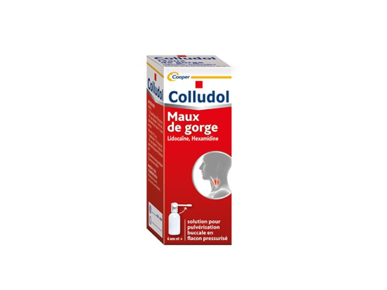 Colludol collutoire Maux de gorge - 30ml