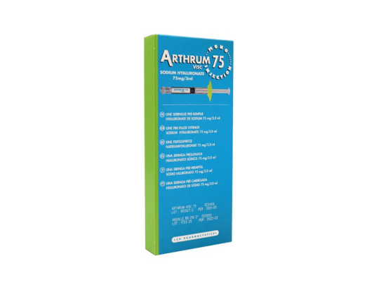 Arthrum Visc 75 sodium hyaluronate