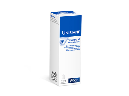 Pileje Unibiane Vitamine K2 Ménaquinone-7- 20ml