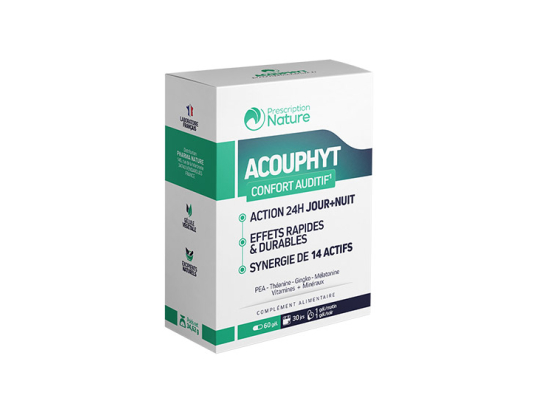 Prescription Nature Acouphyt - 60 gélules