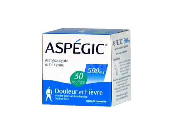 Aspegic 500mg - 30 sachets