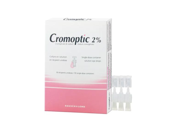 Bausch & Lomb Cromoptic 2% Collyre - 30 unidoses