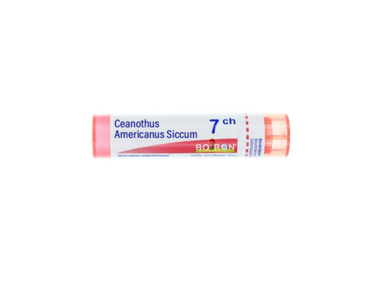 Boiron Ceanothus Americanus Siccum 7CH Tube - 4 g