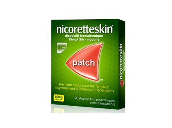 NicoretteSkin 15mg/16H - 28 patchs