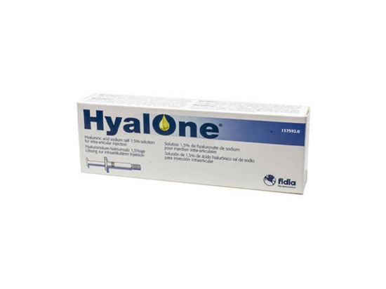 Hyalone Solution de hyaluronate de sodium seringue - 4 ml