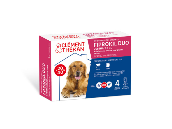 Fiprokil Duo 268mg/80mg Spot-On Grand Chien 20-40Kg