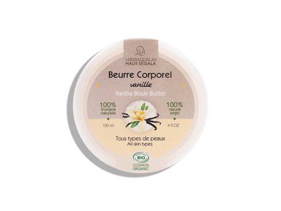 Haut-Ségala Beurre corporel Vanille BIO - 120ml