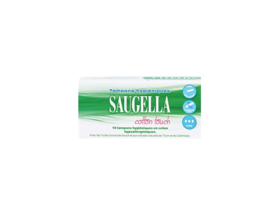 Saugella Cotton Touch Tampons Super - 16 tampons