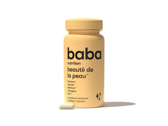 Baba Nutrition Beauté et Régénération de la Peau - 60 gélules