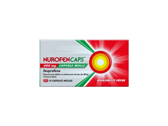 Nurofencaps 400 mg  - x10 capsules
