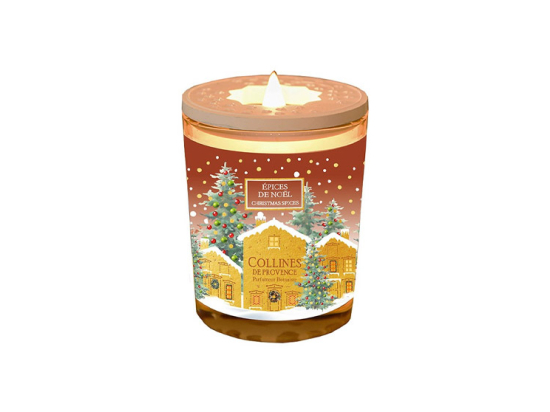 Collines De Provence Bougie Parfumée Epices de Noël - 180g