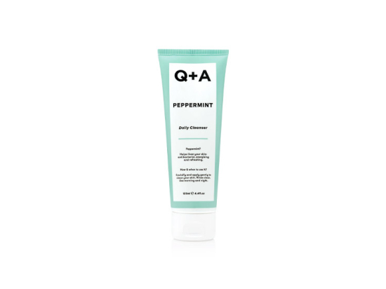 Q+A Skincare Peppermint Daily Cleanser - 125ml