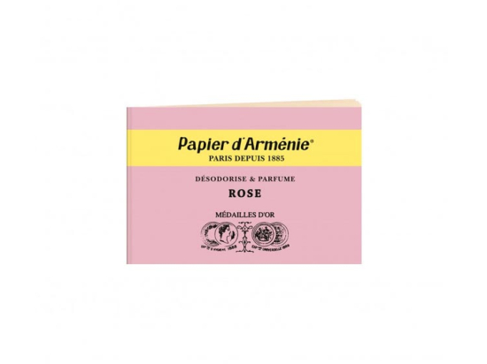 Carnet papier d'Arménie Rose