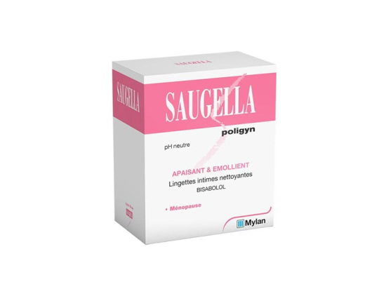 Saugella Poligyn Lingettes intimes - 10 lingettes