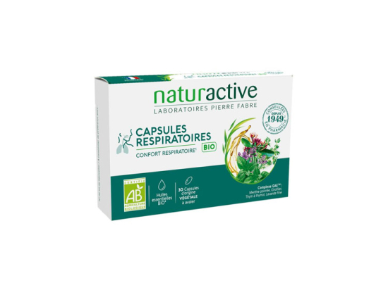 Naturactive Capsules Respiratoires BIO - 30 capsules