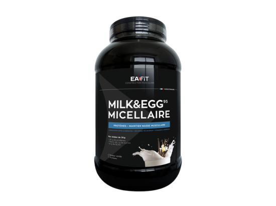 Eafit Milk & egg micellaire vanille - 2.2kg