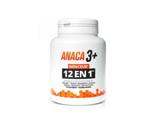 Anaca 3 Minceur 12en1 - 120 gélules