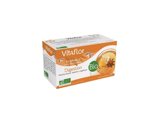 Vitaflor Floralis Tisane digestion BIO - 18 sachets