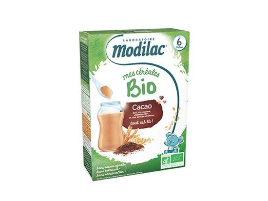 Modilac Céréales Cacao BIO - 250g