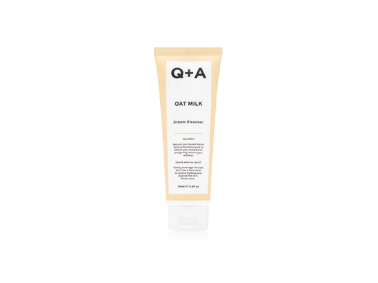 Q+A Skincare Oat Milk Cream Cleanser - 125ml