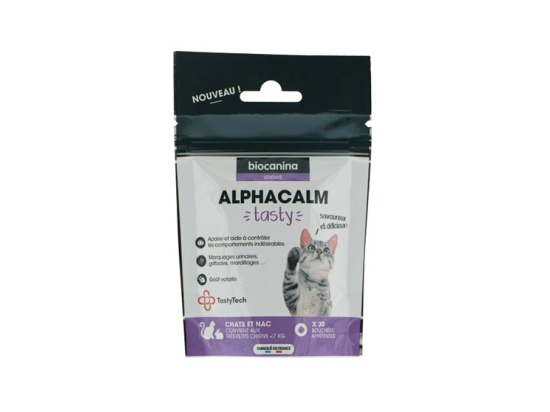 Biocanina Alphacalm Tasty Chat - 30 bouchées appétentes