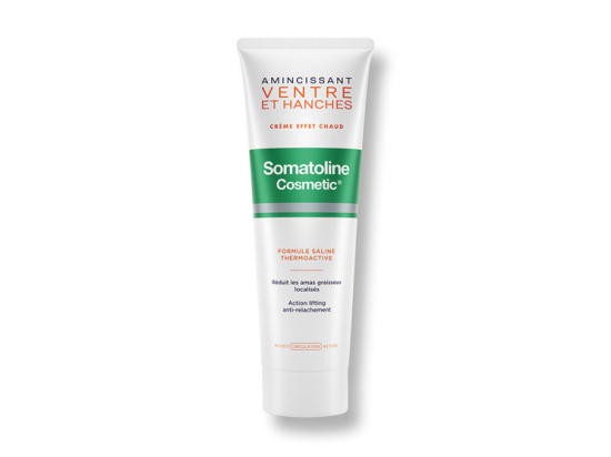 Somatoline Cosmetic Amincissant Ventre & Hanches Crème Effet Chaud - 250ml