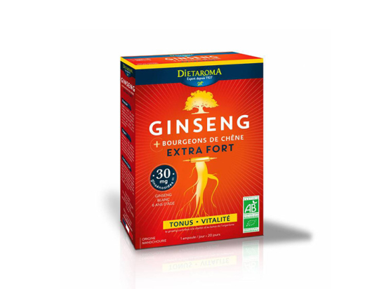 Dietaroma Ginseng Extra fort BIO - 30 ampoules