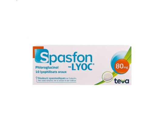Spasfon Lyoc 80 mg - 10 comprimés