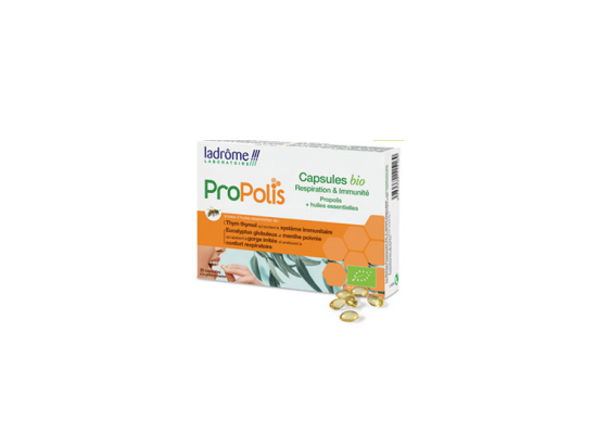 Ladrôme Propolis capsules BIO respiration & immunité - 30 capsules