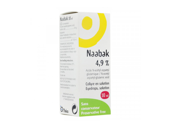 Thea Naabak 4,9% Collyre - 10ml