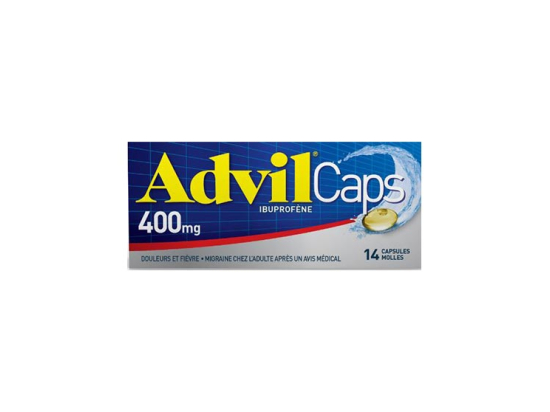Advilcaps 400mg - 14 Capsules Molles