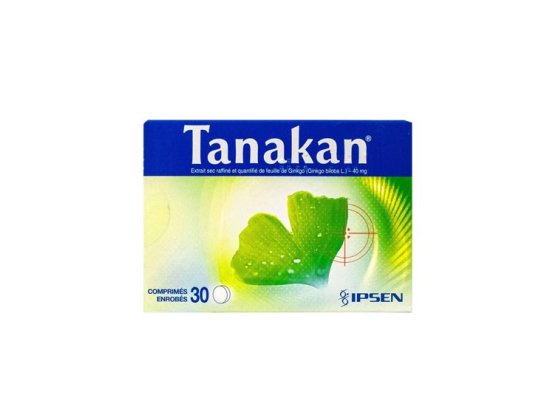 Tanakan 40mg - 30 comprimés