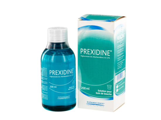 Prexidine 0,12% solution pour bain de bouche - 200ml