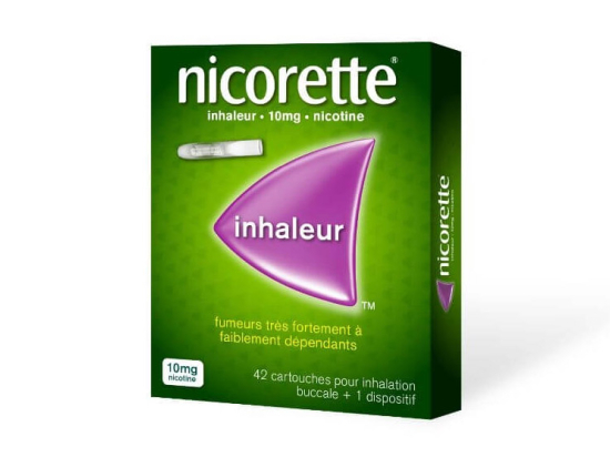 Nicorette Inhaleur 10mg - 42 cartouches + 1 dispositif