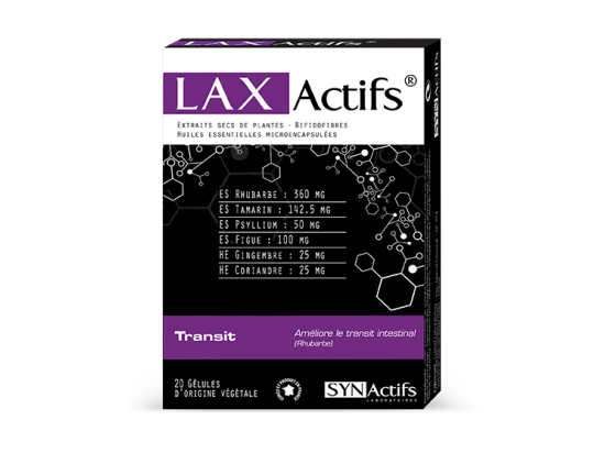 Aragan Synactifs Laxactifs - 20 gélules