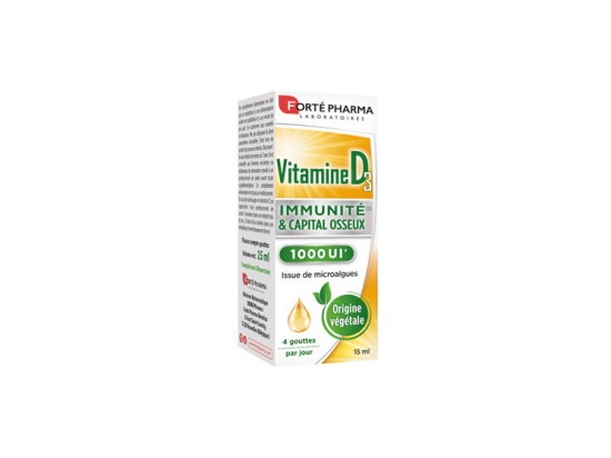 Forté Pharma Vitamine D3 1000UI - 15ml