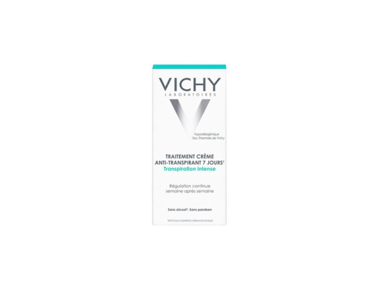 Vichy traitement crème anti-transpirant 7 jours transpiration intense - 30ml